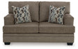 Stonemeade Nutmeg Loveseat by Ashley at Eve Furniture