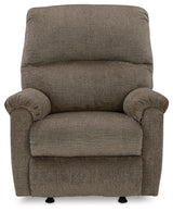 Stonemeade Nutmeg Manual Rocker Recliner by Ashley at Eve Furniture