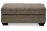 Stonemeade Nutmeg Oversized Chair and Ottoman by Ashley at Eve Furniture