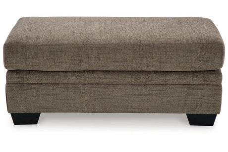 Stonemeade Nutmeg Oversized Chair and Ottoman by Ashley at Eve Furniture