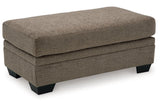 Stonemeade Nutmeg Oversized Chair and Ottoman by Ashley at Eve Furniture