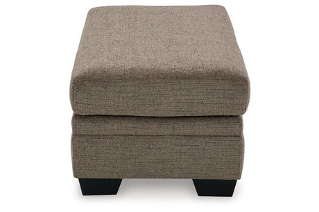 Stonemeade Nutmeg Oversized Chair and Ottoman by Ashley at Eve Furniture