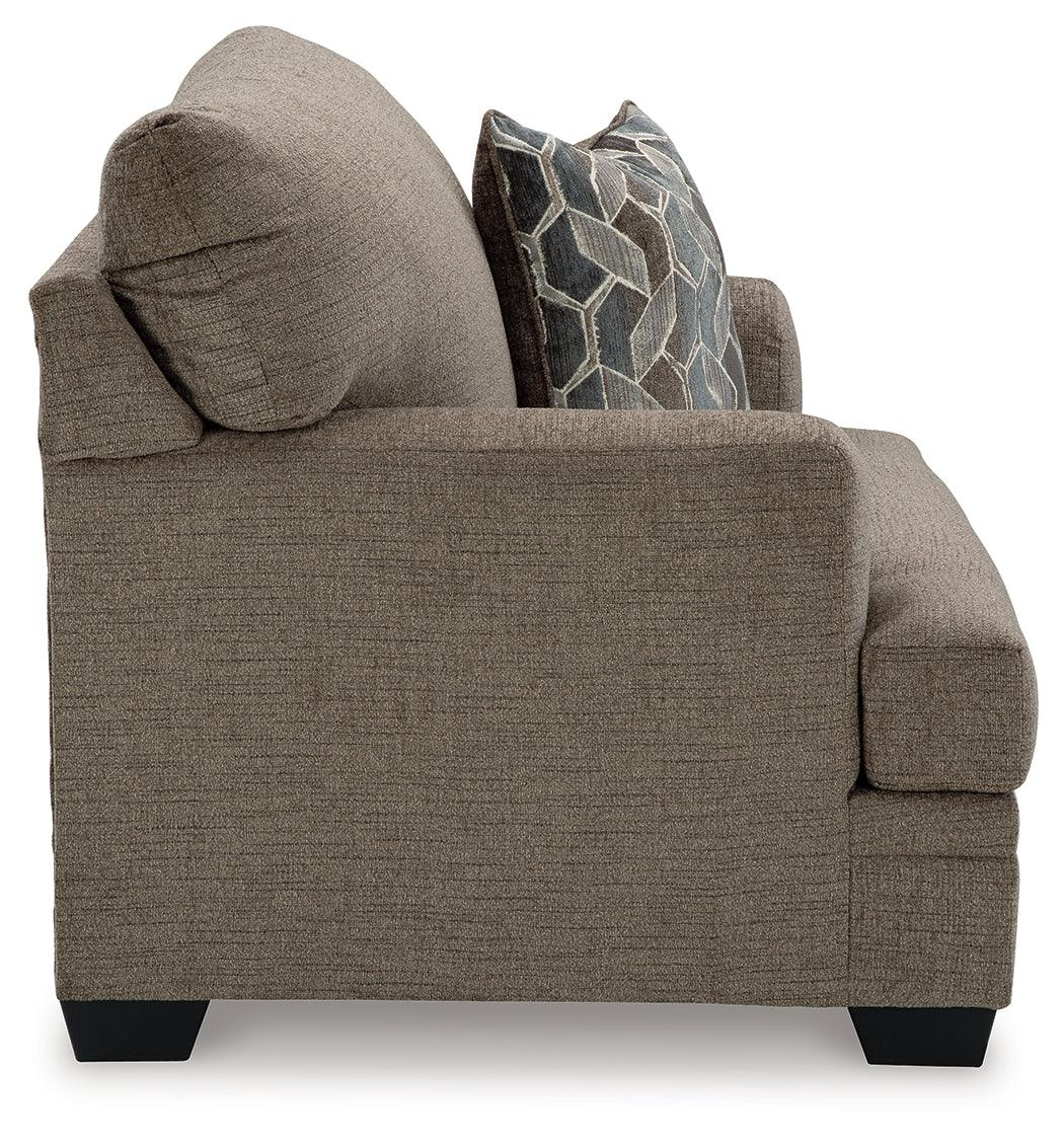 Stonemeade Nutmeg Oversized Chair by Ashley at Eve Furniture