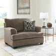 Stonemeade Nutmeg Oversized Chair by Ashley at Eve Furniture