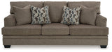 Stonemeade Nutmeg Queen Sofa Sleeper by Ashley at Eve Furniture