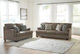 Stonemeade Nutmeg Sofa and Loveseat by Ashley at Eve Furniture