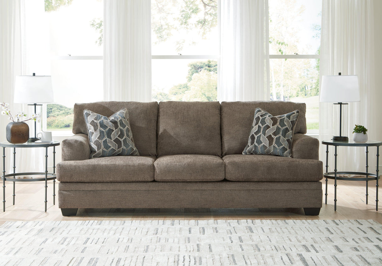 Stonemeade Nutmeg Sofa by Ashley at Eve Furniture