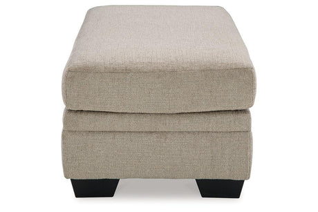 Stonemeade Taupe Oversized Chair and Ottoman by Ashley at Eve Furniture