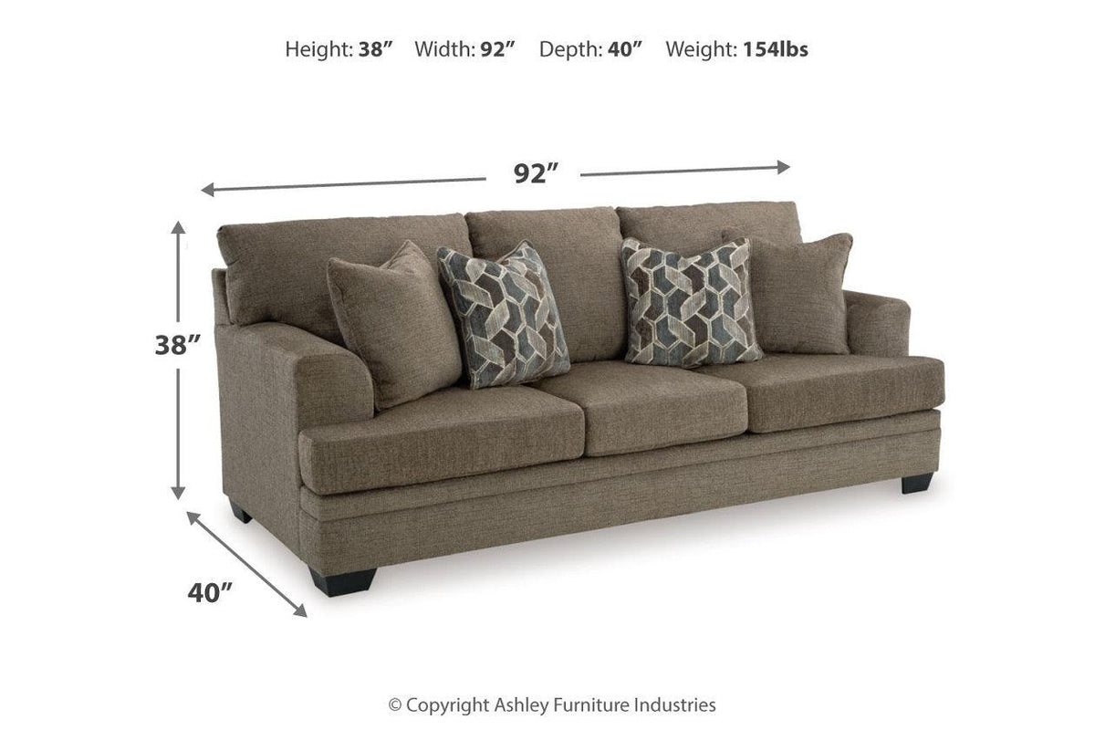 Stonemeade Sofa, Loveseat, Oversized Chair and Ottoman by Ashley at Eve Furniture