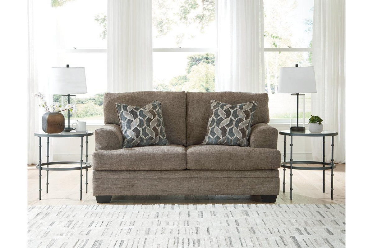 Stonemeade Sofa, Loveseat, Oversized Chair and Ottoman by Ashley at Eve Furniture