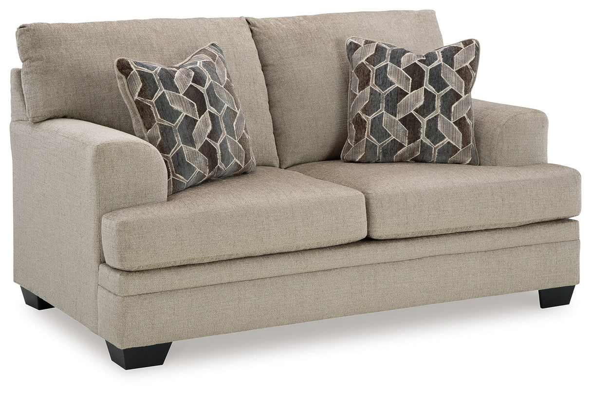 Stonemeade Taupe Loveseat