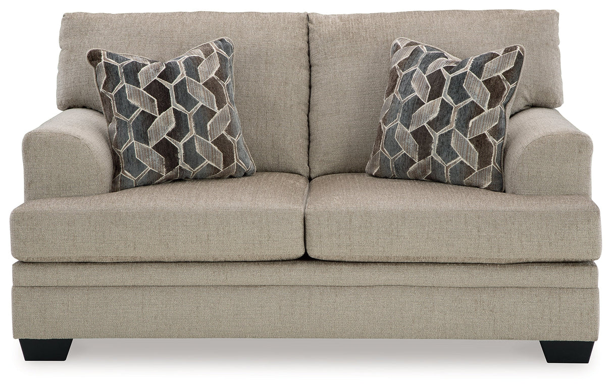 Stonemeade Taupe Loveseat