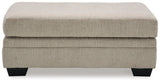Stonemeade Taupe Ottoman by Ashley at Eve Furniture