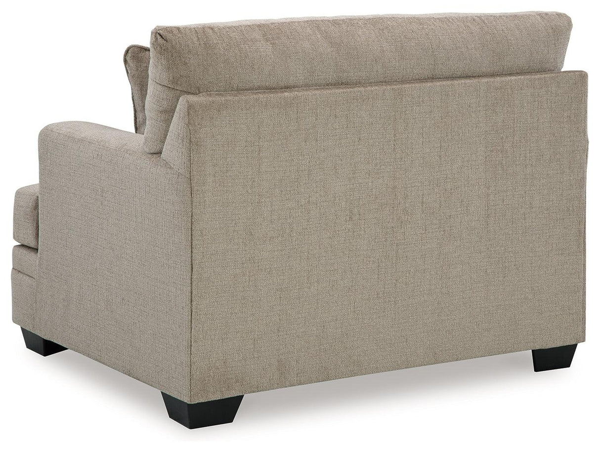 Stonemeade Taupe Oversized Chair by Ashley at Eve Furniture