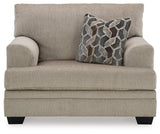 Stonemeade Taupe Oversized Chair by Ashley at Eve Furniture