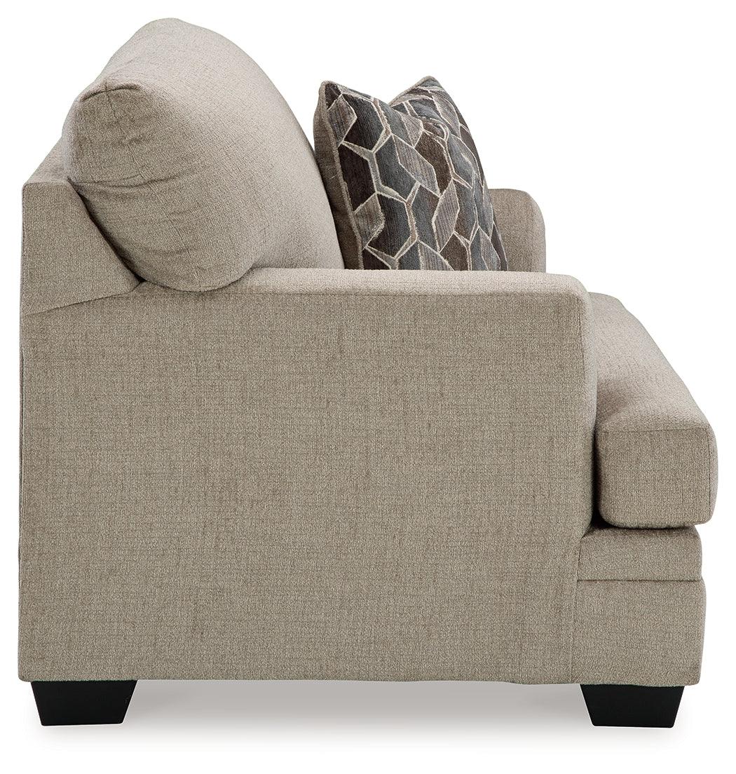 Stonemeade Taupe Oversized Chair by Ashley at Eve Furniture
