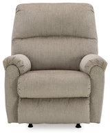 Stonemeade Taupe Recliner