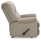 Stonemeade Taupe Recliner by Ashley at Eve Furniture