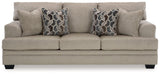 Stonemeade Taupe Sofa by Ashley at Eve Furniture