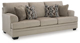 Stonemeade Taupe Sofa by Ashley at Eve Furniture