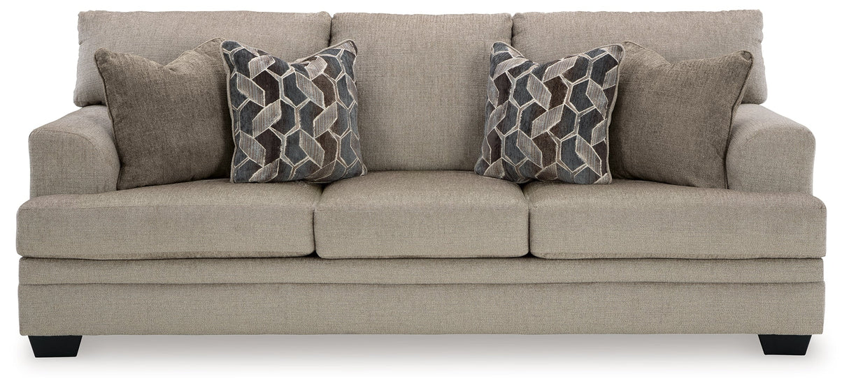 Stonemeade Taupe Sofa by Ashley at Eve Furniture