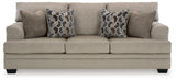 Stonemeade Taupe Sofa by Ashley at Eve Furniture