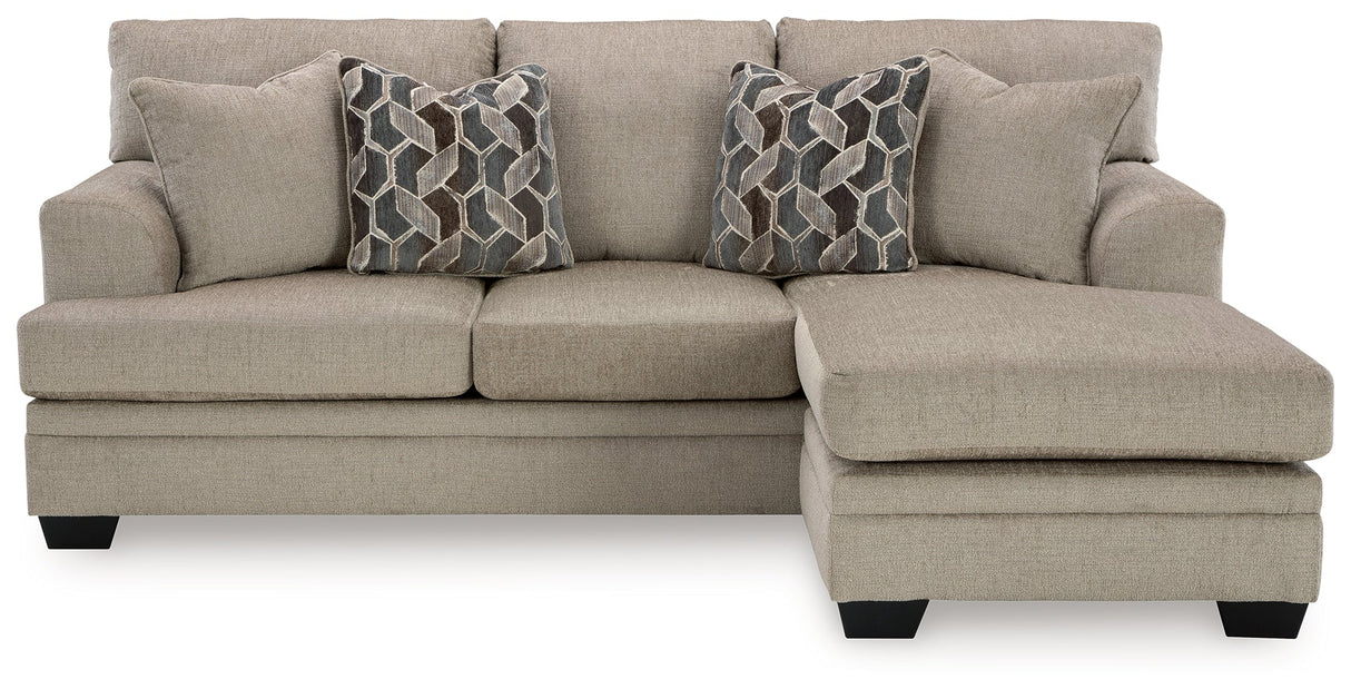 Stonemeade Taupe Reversible Sofa Chaise