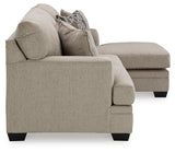 Stonemeade Taupe Reversible Sofa Chaise