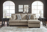 Stonemeade Taupe Sofa Chaise by Ashley at Eve Furniture