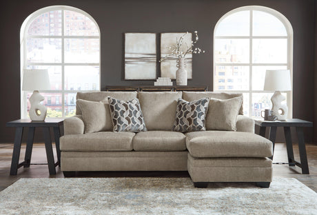 Stonemeade Taupe Sofa Chaise by Ashley at Eve Furniture