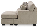 Stonemeade Taupe Sofa Chaise by Ashley at Eve Furniture