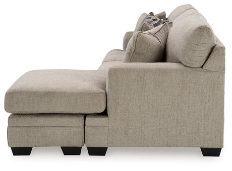 Stonemeade Taupe Sofa Chaise by Ashley at Eve Furniture