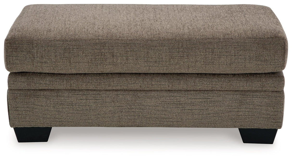 Stonemeade Nutmeg Ottoman by Ashley at Eve Furniture