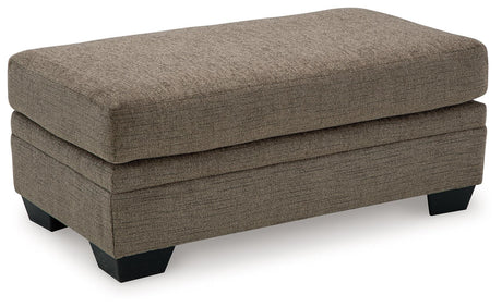 Stonemeade Nutmeg Ottoman by Ashley at Eve Furniture