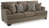 Stonemeade Nutmeg Queen Sofa Sleeper by Ashley at Eve Furniture