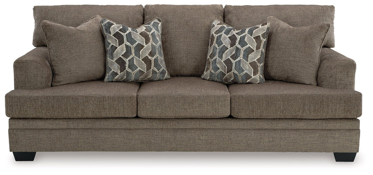 Stonemeade Nutmeg Queen Sofa Sleeper by Ashley at Eve Furniture