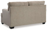 Stonemeade Taupe Loveseat by Ashley at Eve Furniture