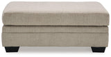 Stonemeade Taupe Ottoman by Ashley at Eve Furniture