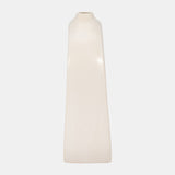 Stoneware 11" Curvy Cut-out Vase, Cotton