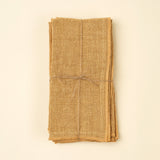 Stonewashed Linen Napkins S/4, Clay, Set of 4 by Mercana at Eve Furniture