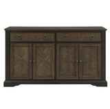 Stonington Brown Server by Homelegance at Eve Furniture