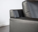 Stordal Black Sectional with Left Chaise