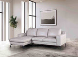 Stordal Light Gray Sectional with Left Chaise by Furniture of America at Eve Furniture