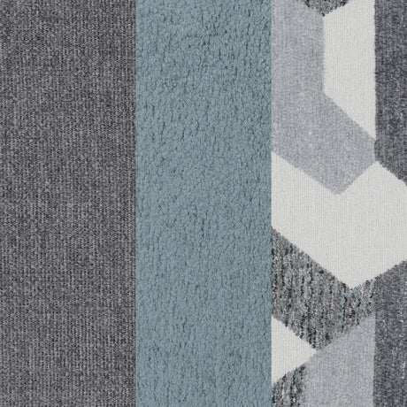 Storey Grey Upholstered Sleeper Sectional Chaise Sofa by Coaster at Eve Furniture