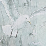 Storm is Coming (Set of 2) Seagulls by Melody Ducharme a Hand Embellished Framed Print under Glass by Mercana at Eve Furniture