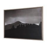 Storm Layers by Nathan Larson a Hand Embelished Textured Framed Art Print Matted under Glass by Mercana at Eve Furniture