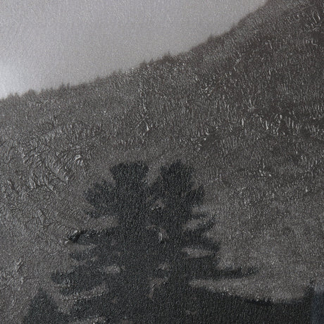 Storm Layers by Nathan Larson a Hand Embelished Textured Framed Art Print Matted under Glass by Mercana at Eve Furniture