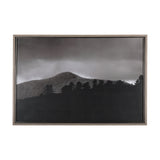 Storm Layers by Nathan Larson a Hand Embelished Textured Framed Art Print Matted under Glass by Mercana at Eve Furniture