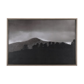 Storm Layers by Nathan Larson a Hand Embelished Textured Framed Art Print Matted under Glass by Mercana at Eve Furniture
