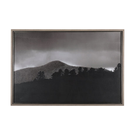 Storm Layers by Nathan Larson a Hand Embelished Textured Framed Art Print Matted under Glass by Mercana at Eve Furniture
